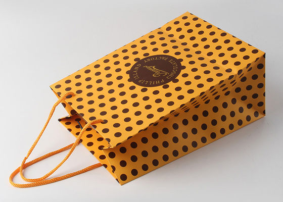 بسته بندی نایلون تزئینی بسته بندی هدیه با فویل طلا تمبر داغ و الگوی نقطه