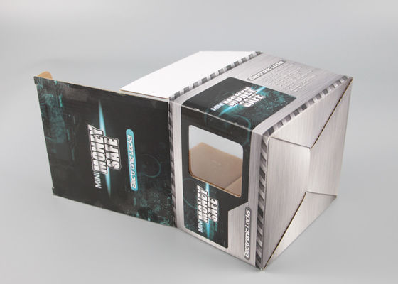 جعبه ناپذیر نفت برای محصولات بسته بندی، جعبه های سفارشی چاپ شده با پنجره پلاستیکی