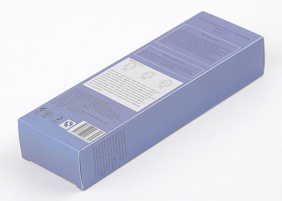 جعبه های بسته بندی کاغذی کاغذ کاغذی 350GSM با وارنیشینگ معکوس UV و مات