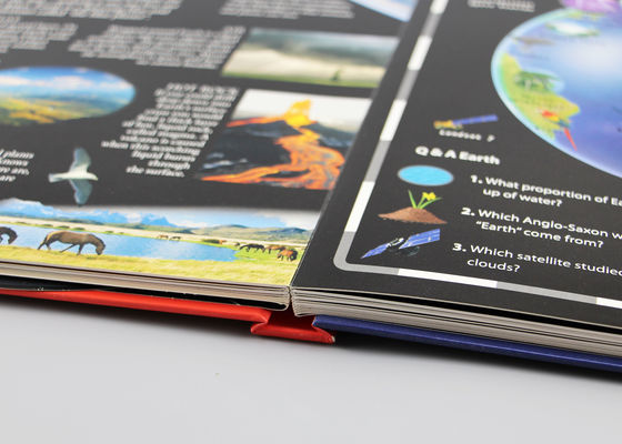 فویل طلای داغ فویل امتزاج 3d Story Books Matte Art Material Paper for Preshools