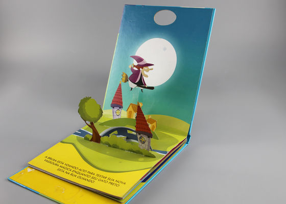 Childrenbinding Seamless Bonding Casebound Pop Up Books برای کودکان 6 ساله