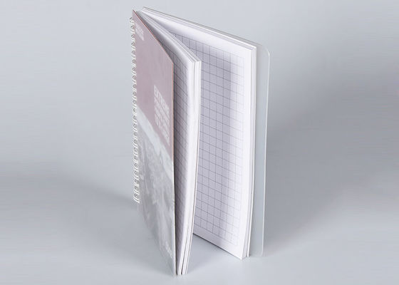 Spiral Binding Hard Cover Notebook Full Color Offset برای خانه تکانی دانشجویان