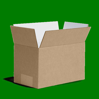 اندازه سفارشی جعبه کارتن راه راه کرافت سازگار با محیط زیست برای حمل کالا