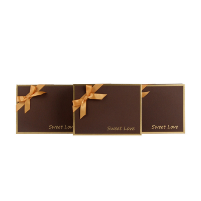 جعبه های بسته بندی هدیه شکلات FSC 4c چاپ جعبه کادویی کاغذی 157 گرمی