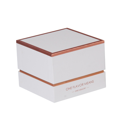 جعبه های هدیه مقوایی 1200 گرمی CCNB تزئینی پنتون CMYK برای شمع