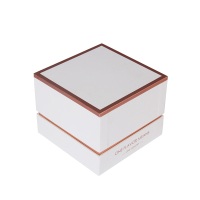 جعبه های هدیه مقوایی 1200 گرمی CCNB تزئینی پنتون CMYK برای شمع