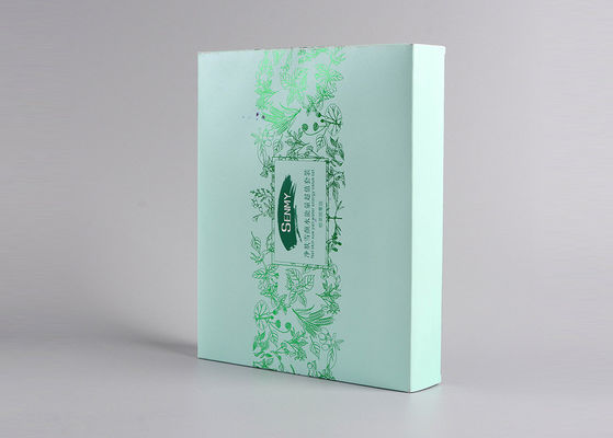 لوازم آرایشی و بهداشتی سفارشی بسته بندی جعبه، جعبه های سفارشی خرده فروشی با تمبر سبز سبز
